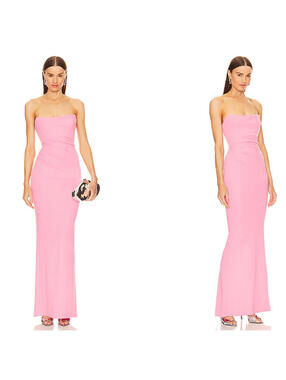 Revolve Michael Costello Briggs Gown pink size XS NWT $299msrp